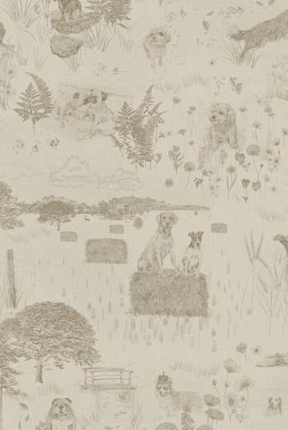 Papier Peint DOG TALES Egyptian Cotton