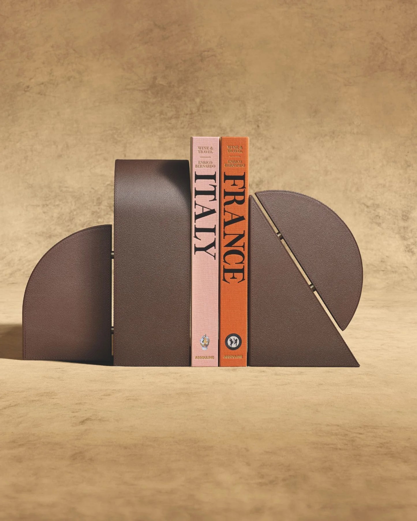 Serre-livres Cubist Brown