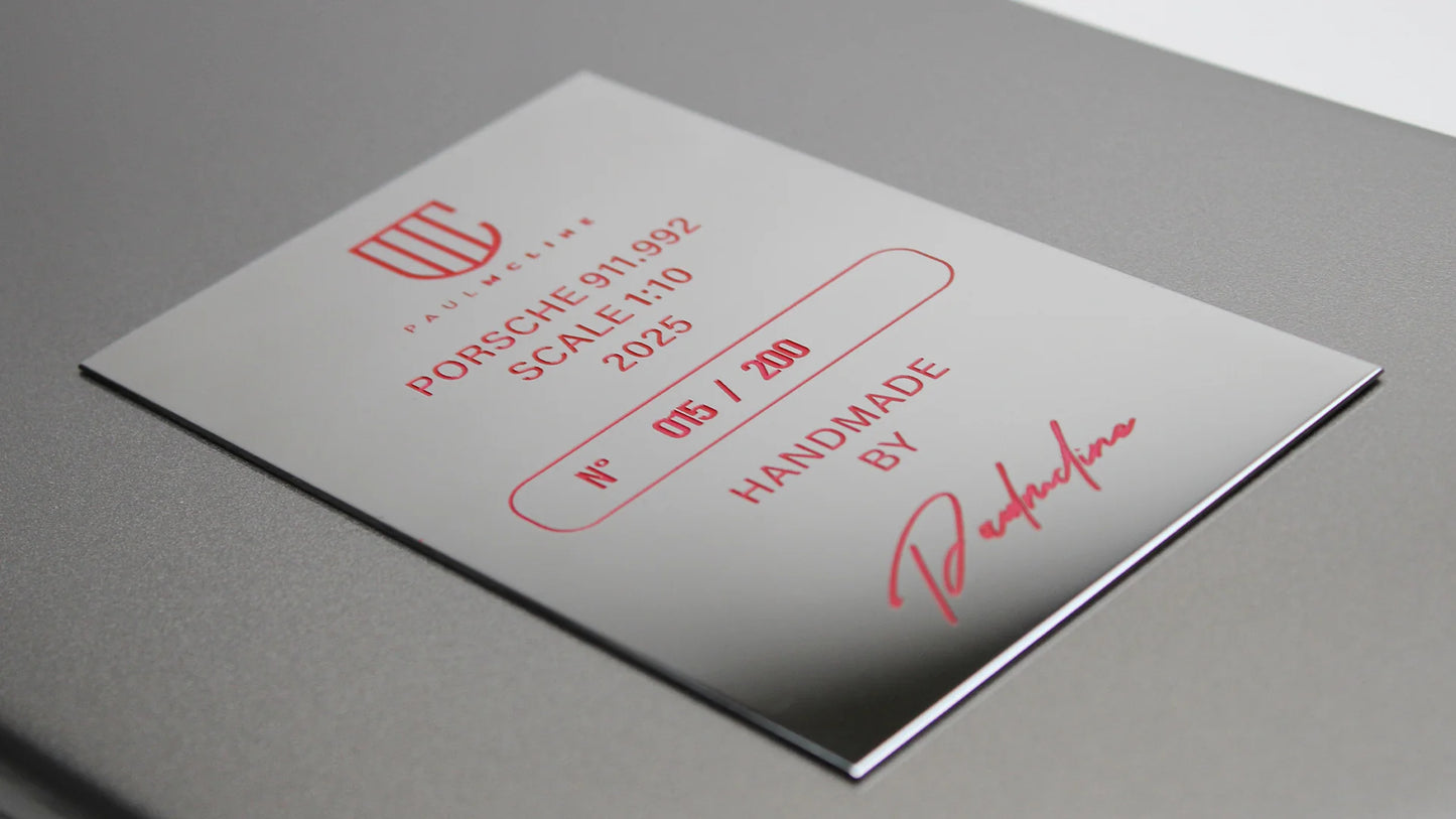 Maquette Porsche 911.992