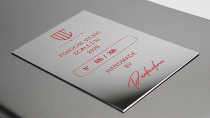 Maquette Porsche 911.992