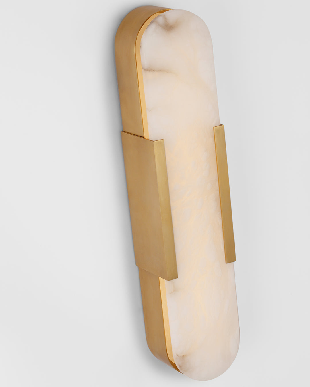 Melange Elongated Wall Lamp - Brass 