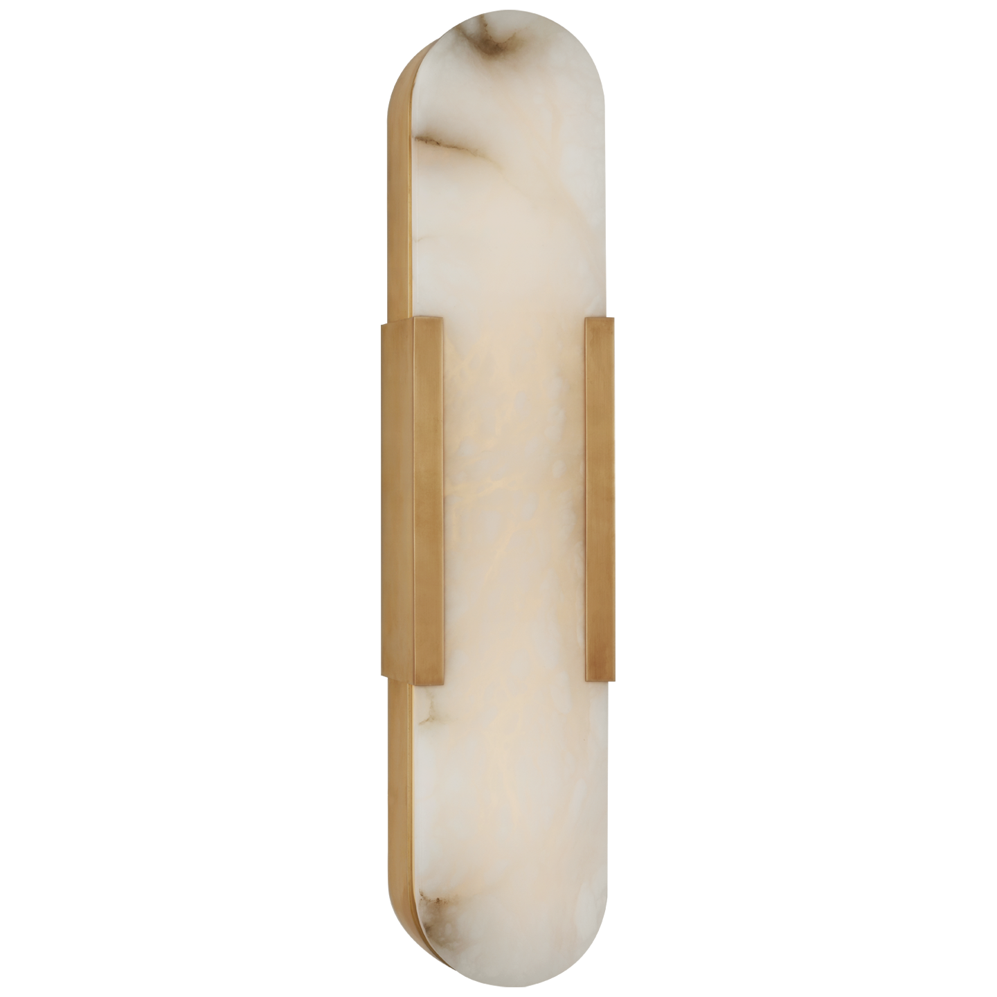 Melange Elongated Wall Lamp - Brass 