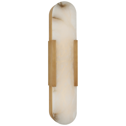 Melange Elongated Wall Lamp - Brass 