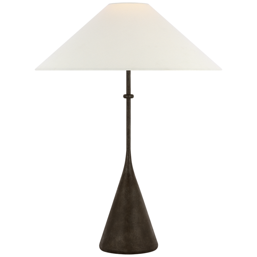 Lampe de table Zealous 30'' Bronze et Lin