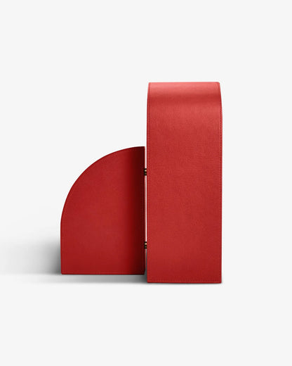 Serre-livres Cubist Rouge