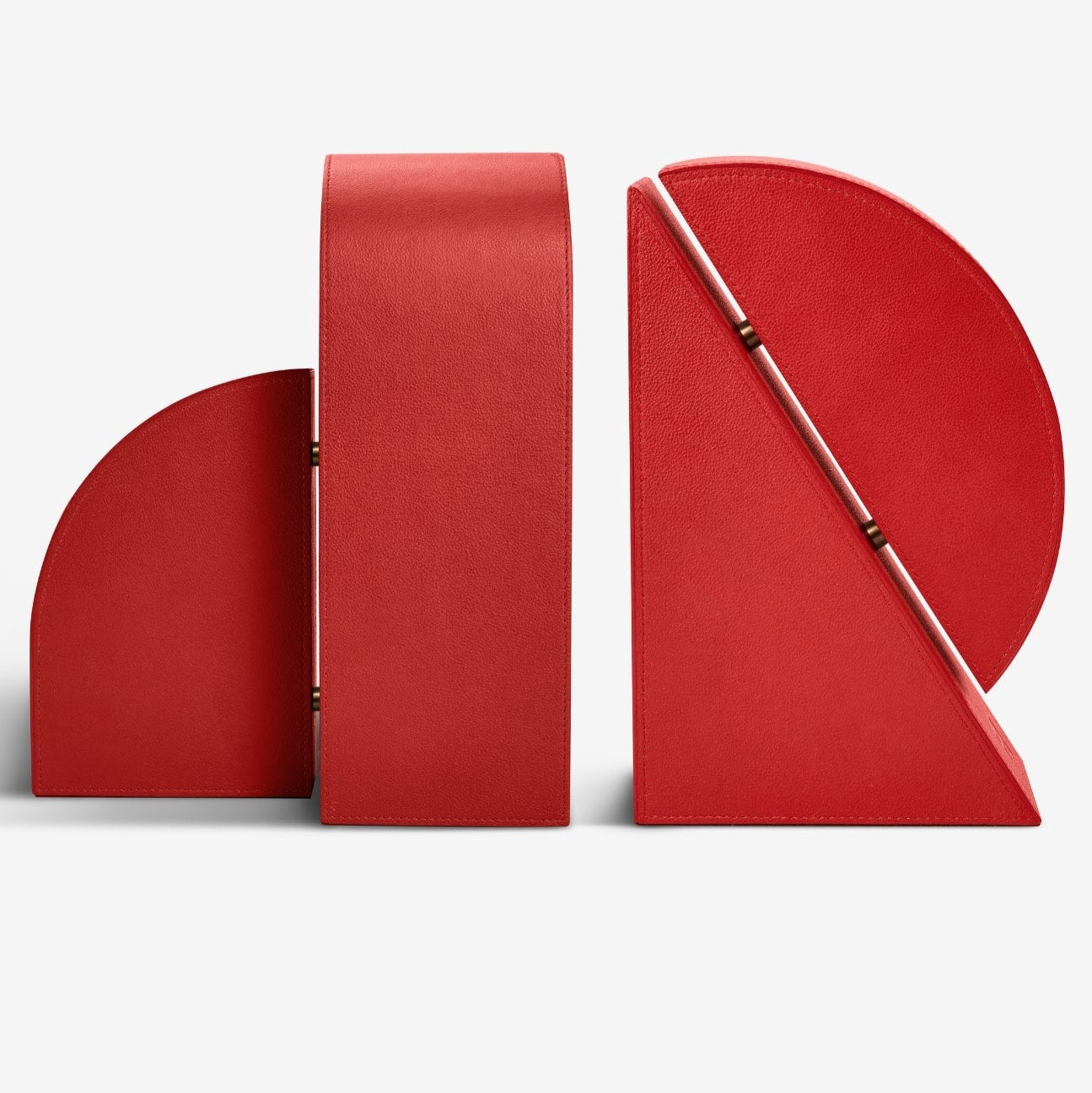 Serre-livres Cubist Rouge