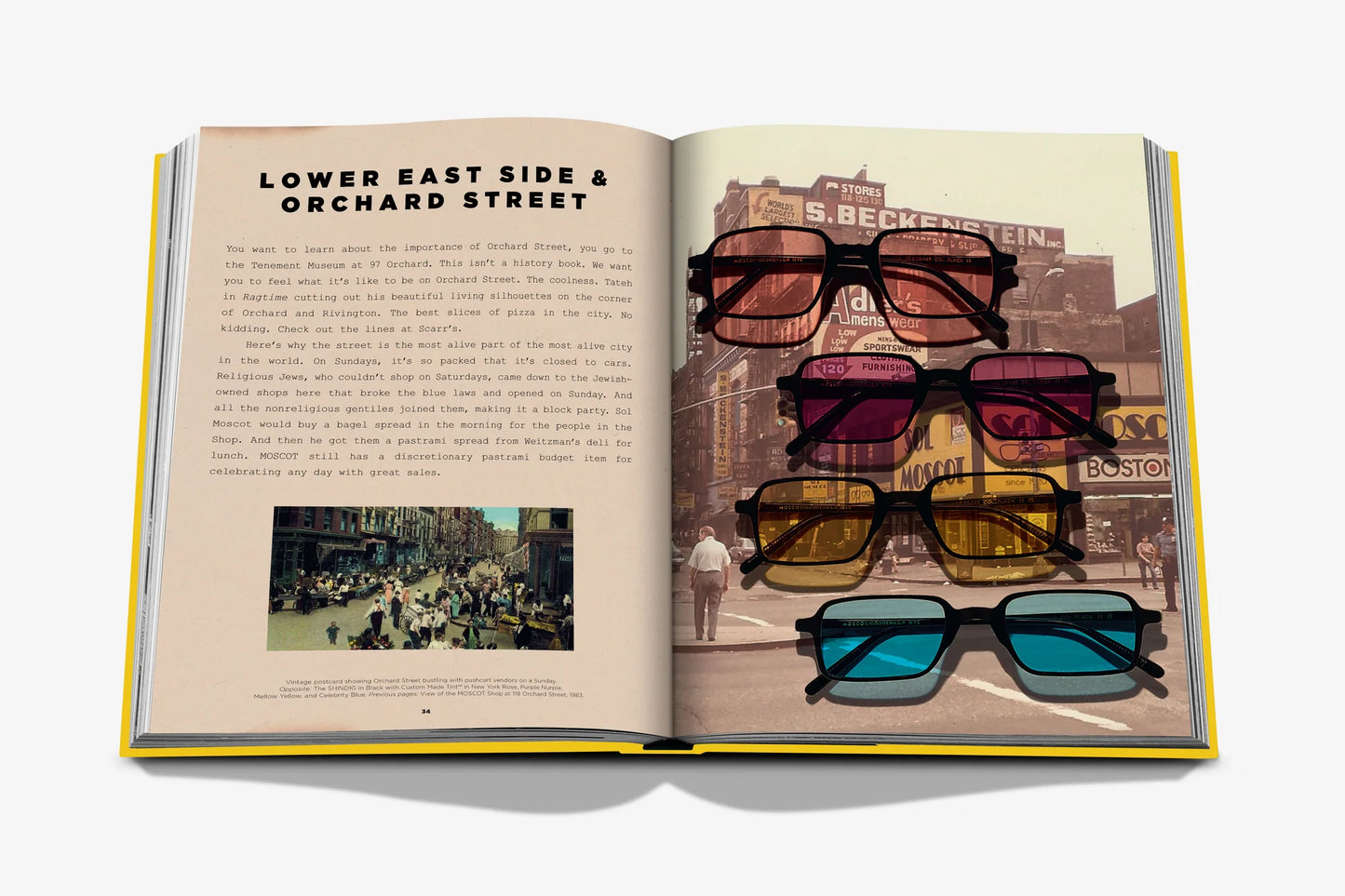 Livre Moscot : New York City 1915