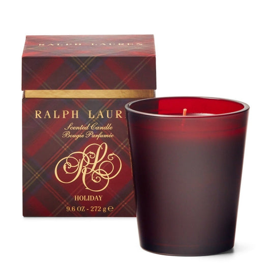 Holiday scented candle