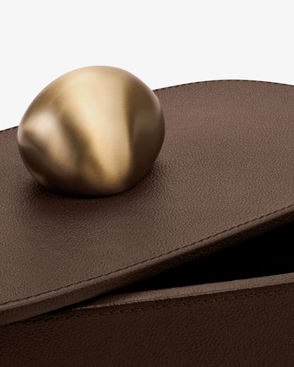 Boîte Pebble Brown