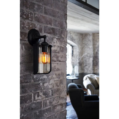 Rivington Shield Bronze Wall Lamp