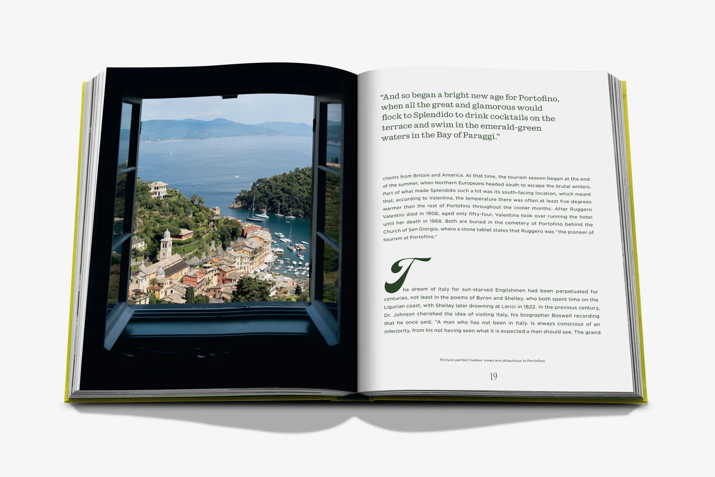 Livre Splendido : The Radiant stage of Portofino