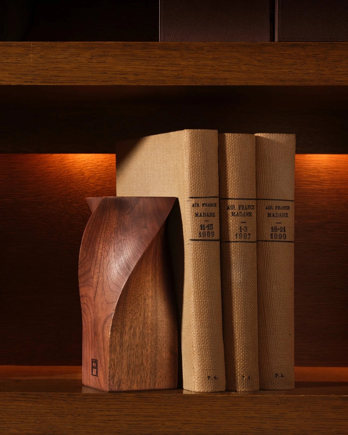 Serre-livres Twist Bois