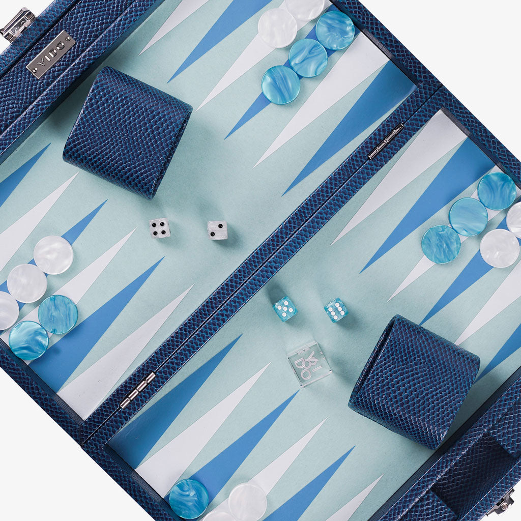 Backgammon Serpent Saphir - Medium