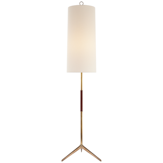 Frankfurter Stehlampe aus Messing