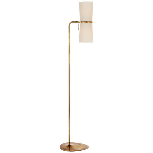 Clarkson Brass Floor Lamp