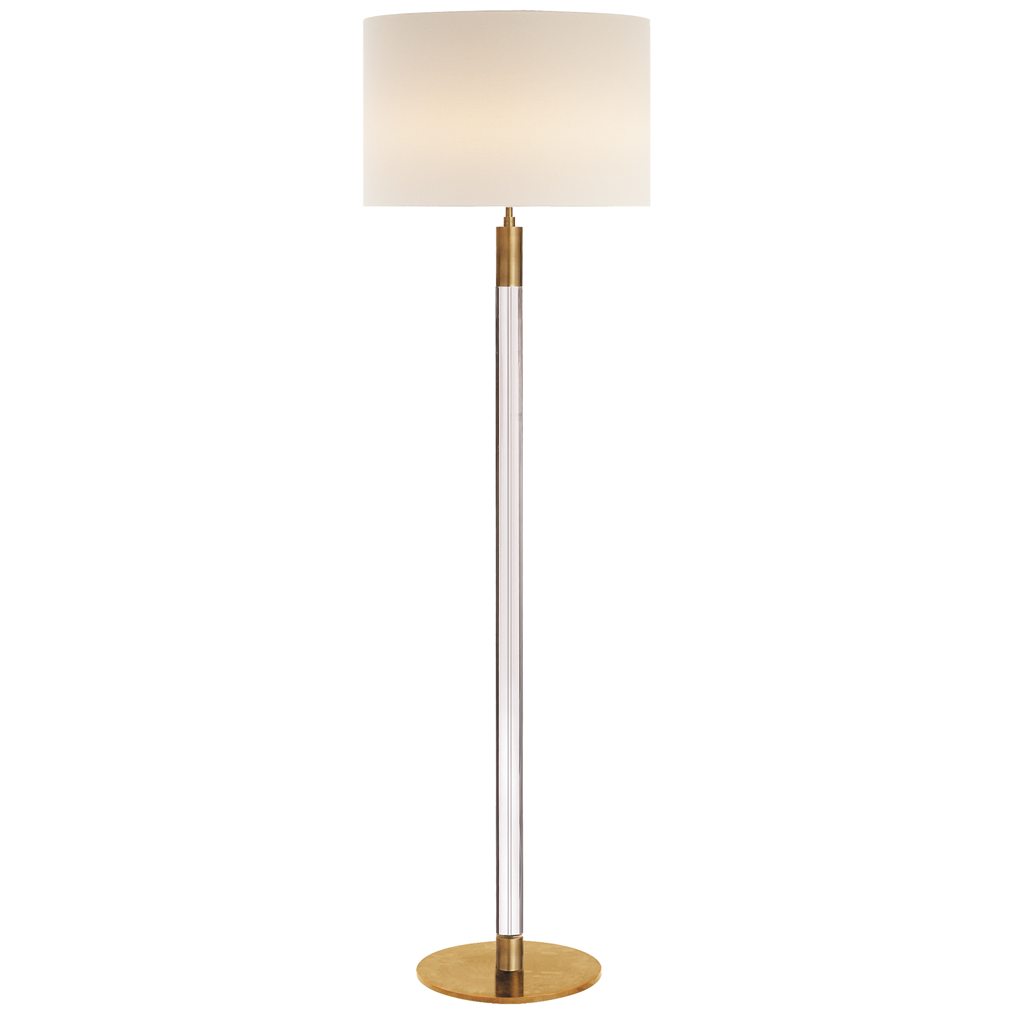 Riga Brass Floor Lamp