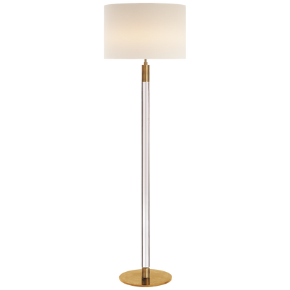 Riga Brass Floor Lamp