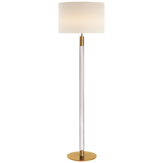 Riga Brass Floor Lamp