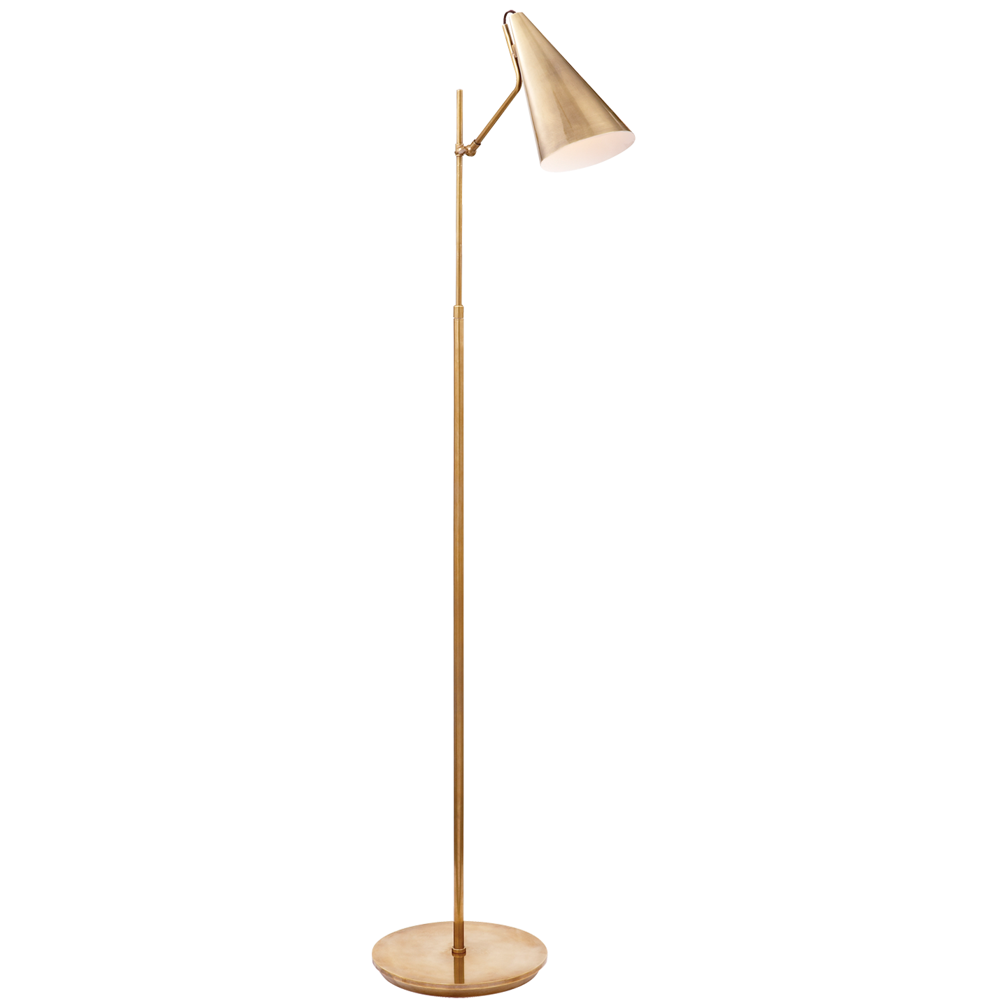 Clemente Brass Floor Lamp