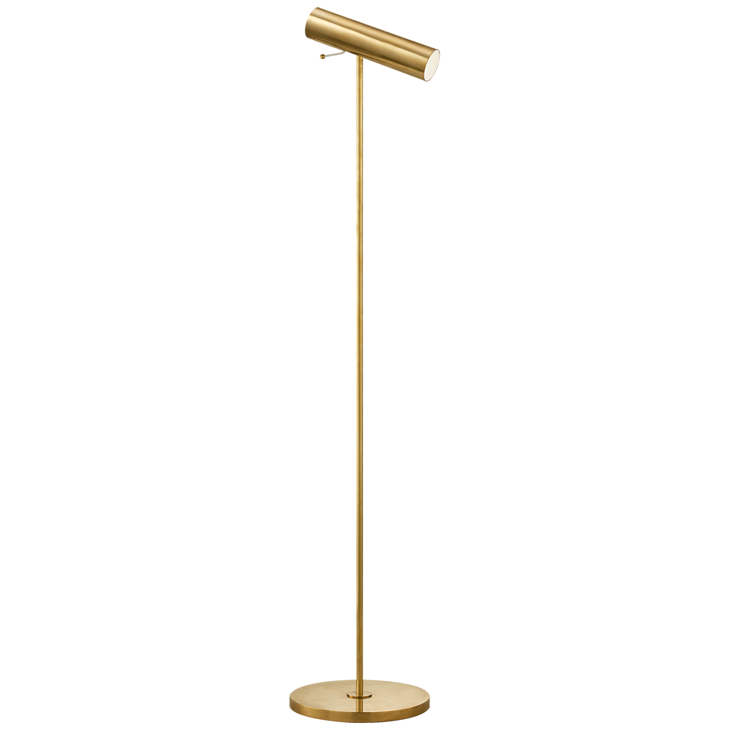 Lancelot Brass Floor Lamp