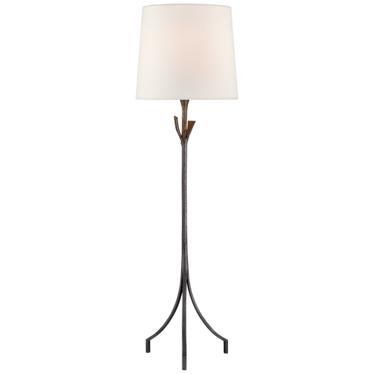 Fliana Aged Iron Floor Lamp