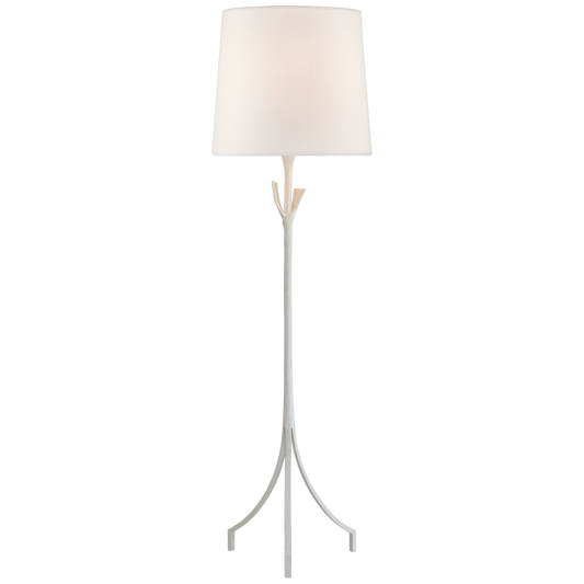 Fliana Floor Lamp White Plaster