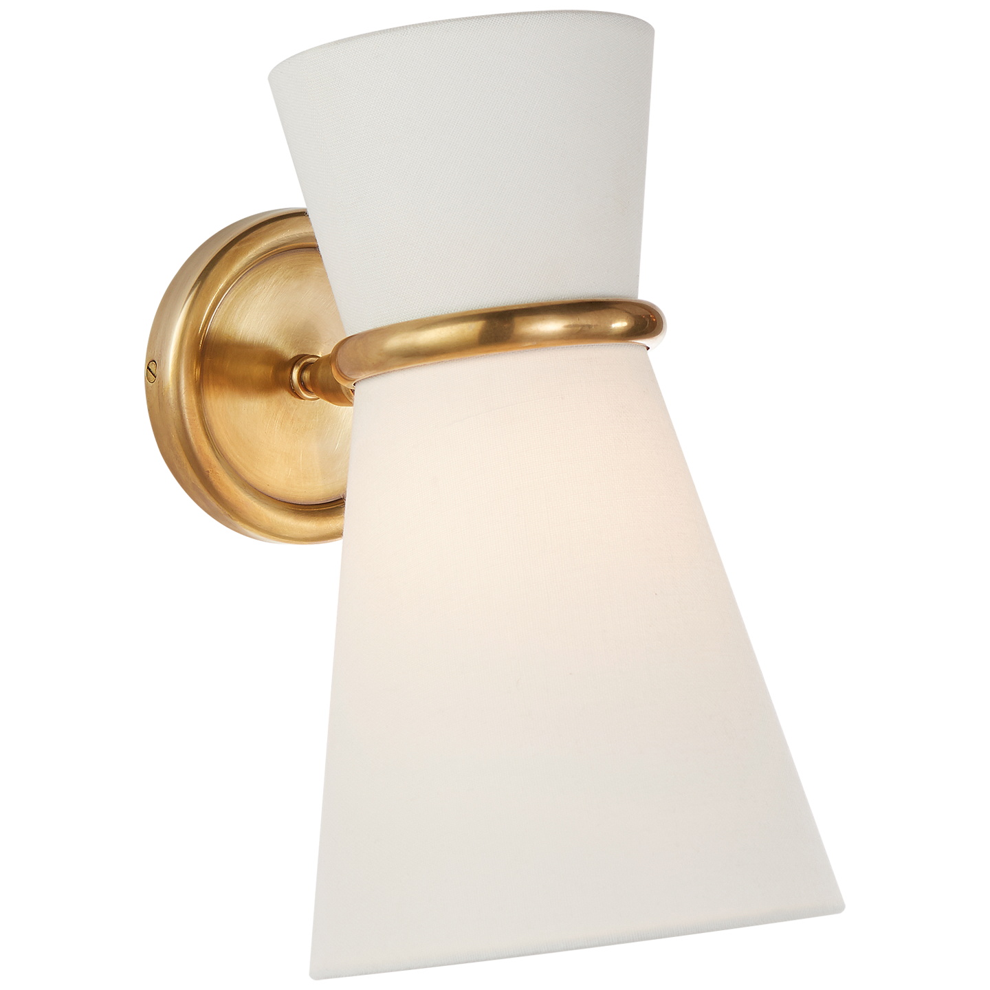 Clarkson Swivel Wall Lamp Brass