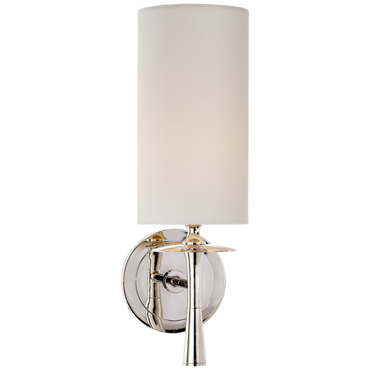 Drunmore Single Nickel Wall Lamp