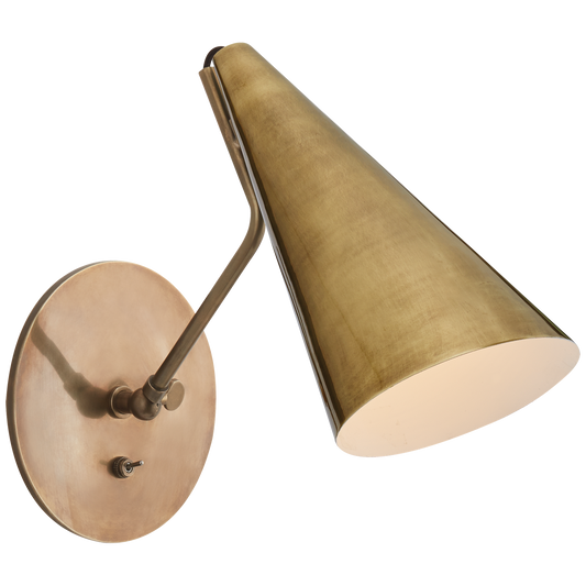 Clemente Wall Lamp Brass