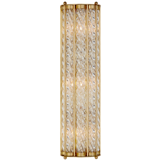 Eaton Linear Brass Wall Lamp
