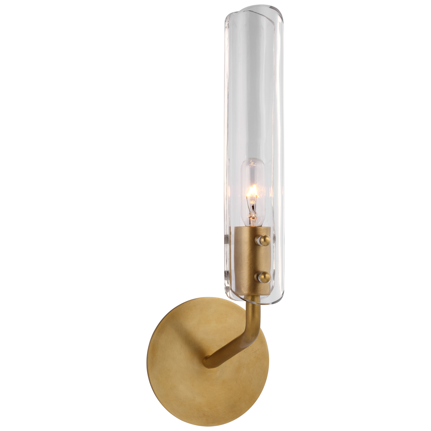 Casoria Wall Lamp 14" Single Brass