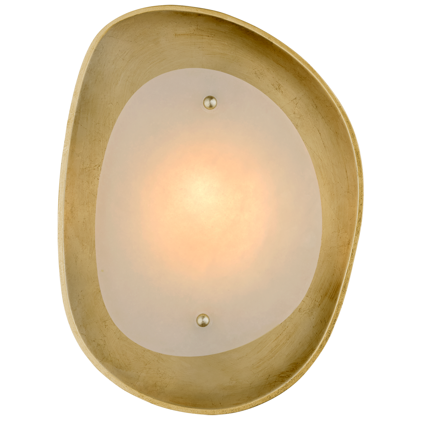 Samos Kleine goldene Wandlampe