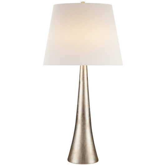 Dover Burnished Silver Leaf Lamp