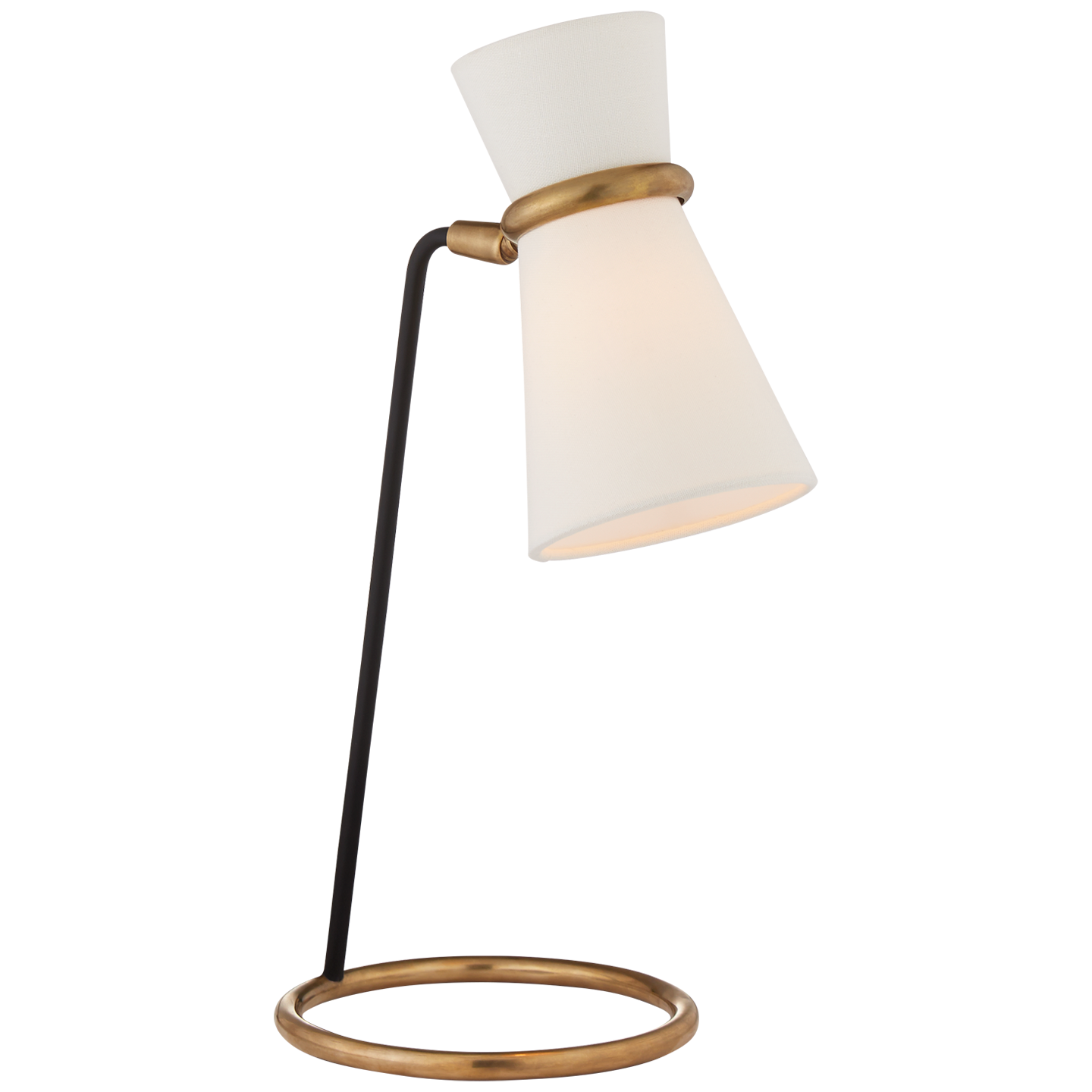 Clarkson Lamp Black Brass