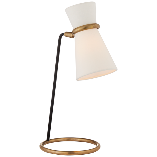 Clarkson Lamp Black Brass