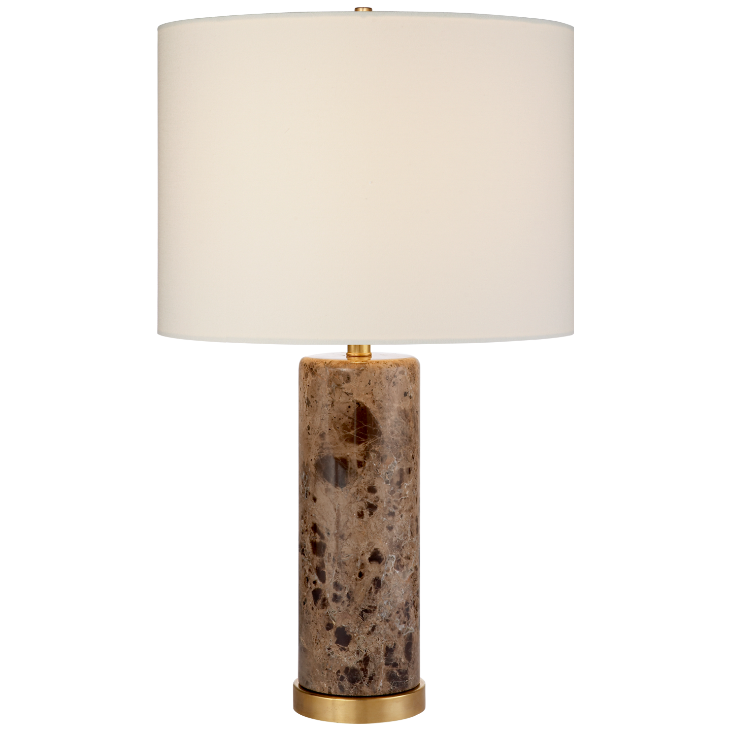 Brown Marble Cliff Lamp