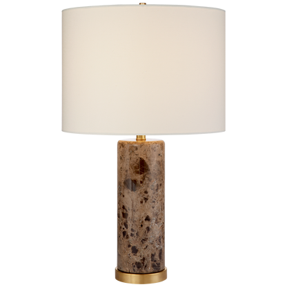 Brown Marble Cliff Lamp