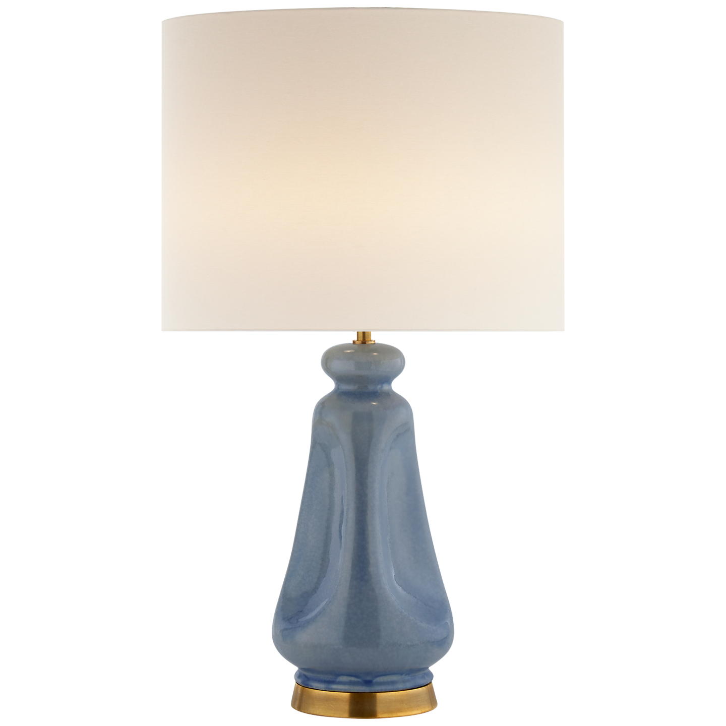 Lampe Kapila Bleu Polaire Craquelé