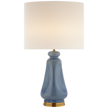 Lampe Kapila Bleu Polaire Craquelé