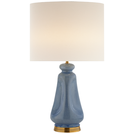 Lampe Kapila Bleu Polaire Craquelé