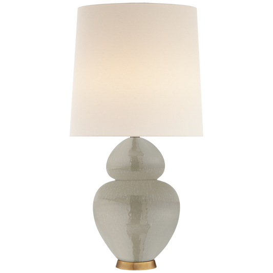 Michelena Shell Gray Lamp