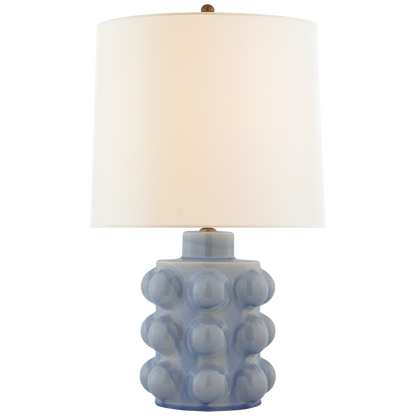 Cracked Polar Blue Vedra Lamp 