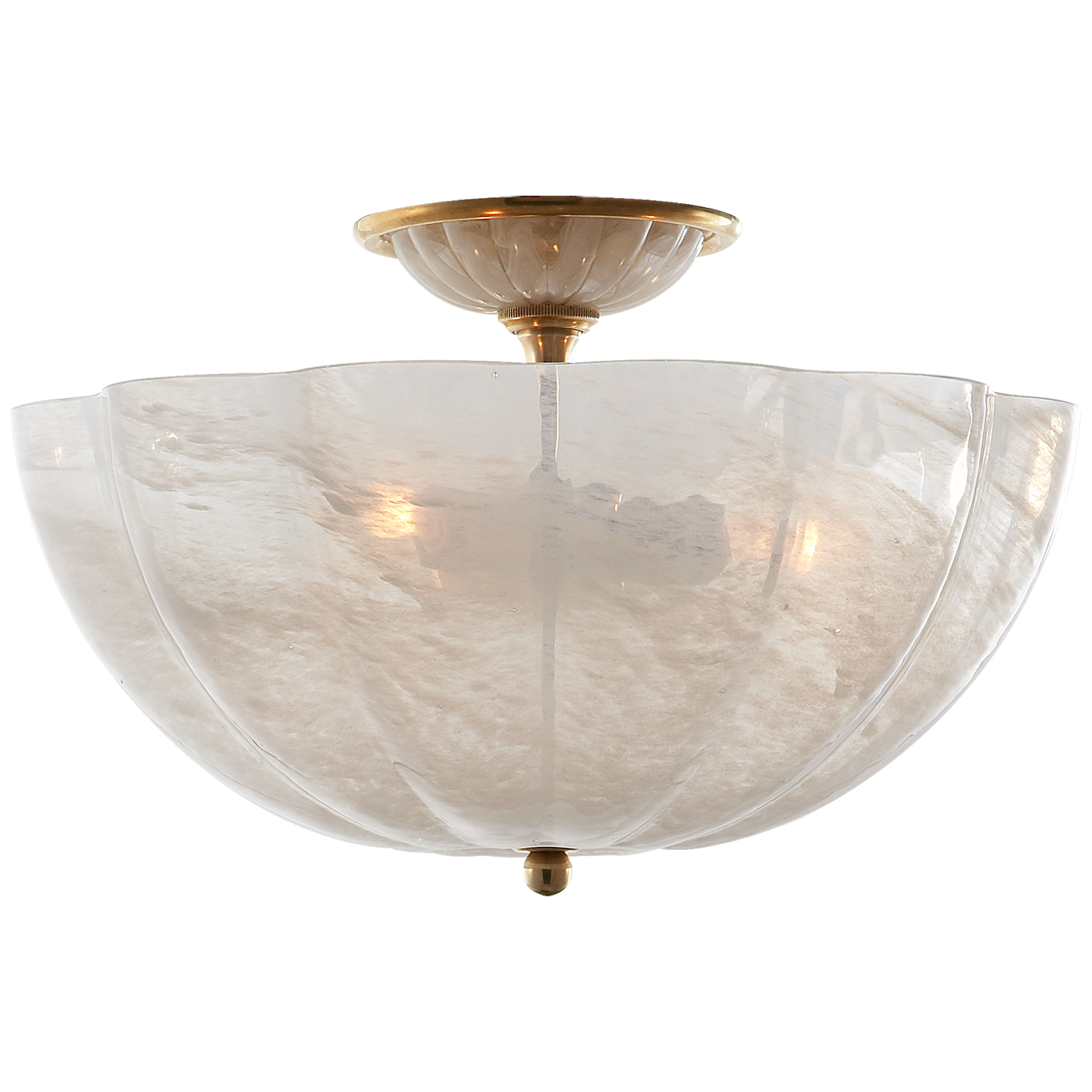 Rosehill Ceiling Light Brass