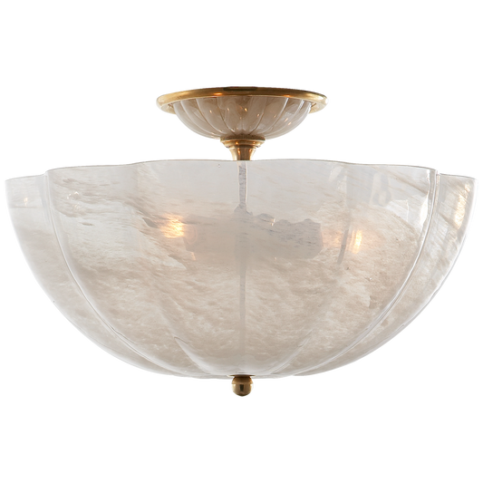 Rosehill Ceiling Light Brass