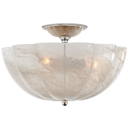 Rosehill Nickel Ceiling Light