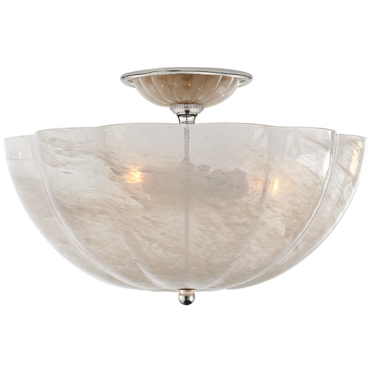 Rosehill Nickel Ceiling Light