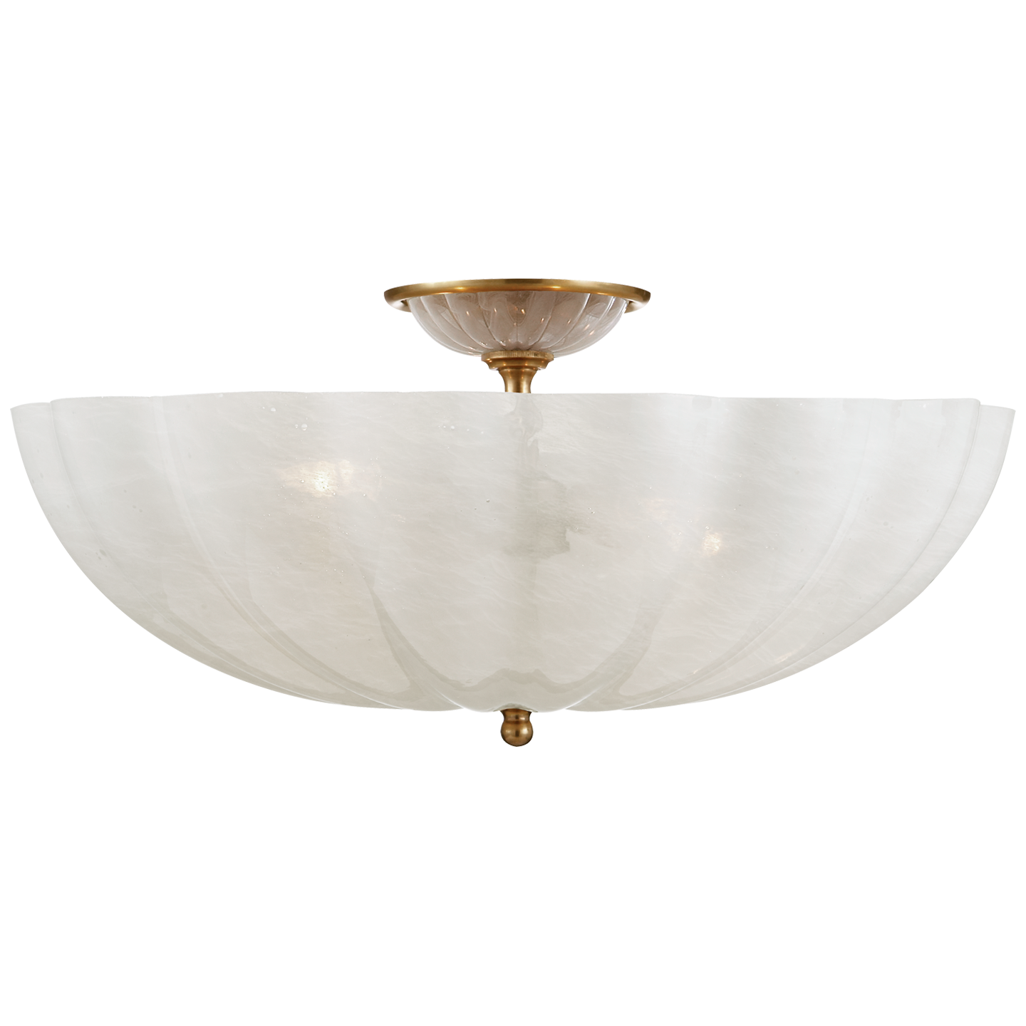 Rosehill Large Brass Ceiling Light