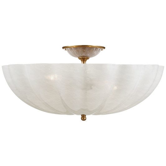 Rosehill Large Brass Ceiling Light