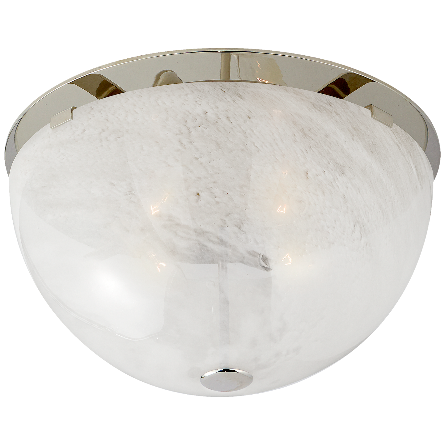 Serein Medium Nickel Ceiling Light