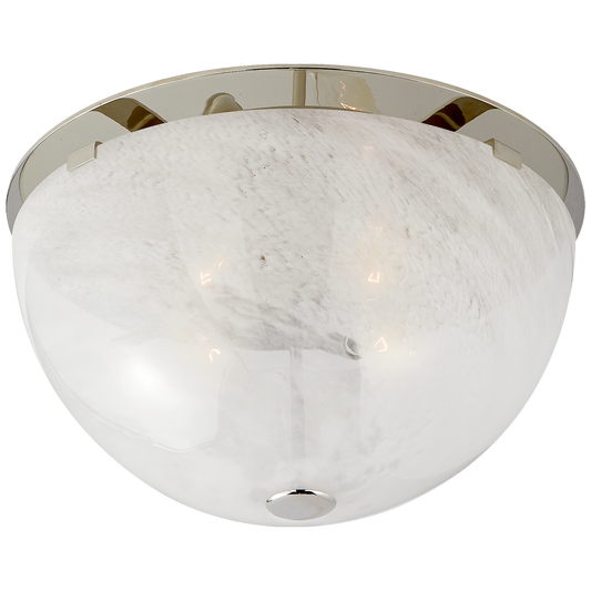 Serein Medium Nickel Ceiling Light